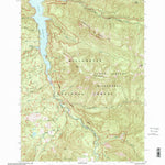 United States Geological Survey Cougar Reservoir, OR (1997, 24000-Scale) digital map