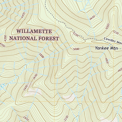 United States Geological Survey Cougar Reservoir, OR (2020, 24000-Scale) digital map