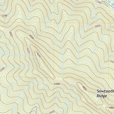 United States Geological Survey Cougar Reservoir, OR (2020, 24000-Scale) digital map