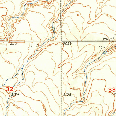 United States Geological Survey Coulee, ND (1949, 24000-Scale) digital map