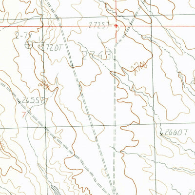 United States Geological Survey Coulter Coulee, MT (1984, 24000-Scale) digital map