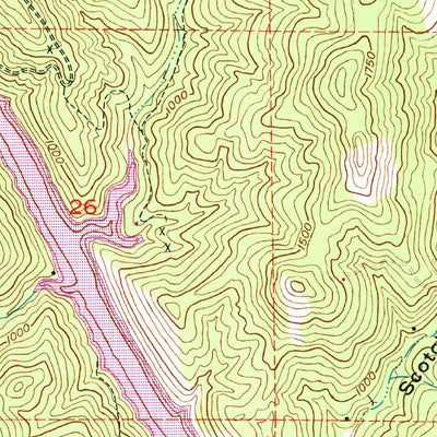 United States Geological Survey Coulterville, CA (1947, 24000-Scale) digital map