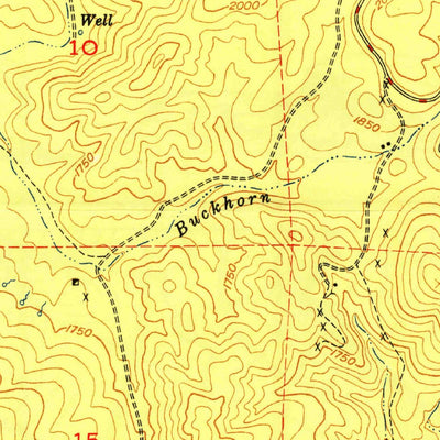 United States Geological Survey Coulterville, CA (1949, 24000-Scale) digital map