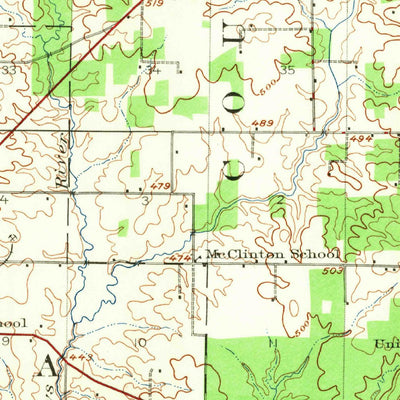 United States Geological Survey Coulterville, IL (1914, 62500-Scale) digital map