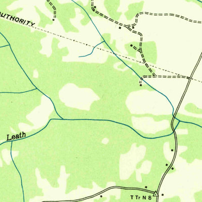 United States Geological Survey Counce, TN (1936, 24000-Scale) digital map
