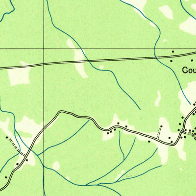 United States Geological Survey Counce, TN (1936, 24000-Scale) digital map