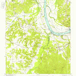 United States Geological Survey Counce, TN (1949, 24000-Scale) digital map