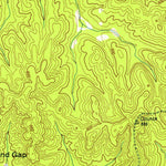 United States Geological Survey Counce, TN (1949, 24000-Scale) digital map