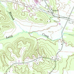 United States Geological Survey Counce, TN (1972, 24000-Scale) digital map