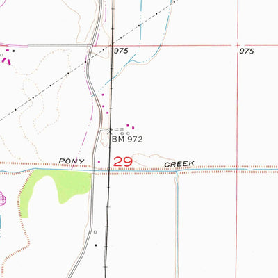 United States Geological Survey Council Bluffs South, IA-NE (1956, 24000-Scale) digital map