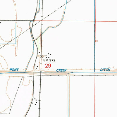 United States Geological Survey Council Bluffs South, IA-NE (1994, 24000-Scale) digital map