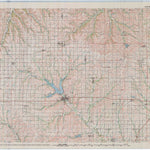 United States Geological Survey Council Grove, KS (1985, 100000-Scale) digital map