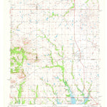 United States Geological Survey Council Hill, OK (1970, 24000-Scale) digital map