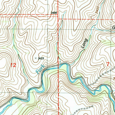 United States Geological Survey Council, ID (2004, 24000-Scale) digital map