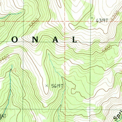 United States Geological Survey Council Mountain, ID (1986, 24000-Scale) digital map