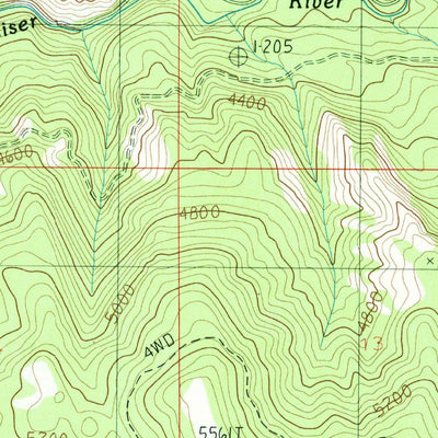 United States Geological Survey Council Mountain, ID (1986, 24000-Scale) digital map