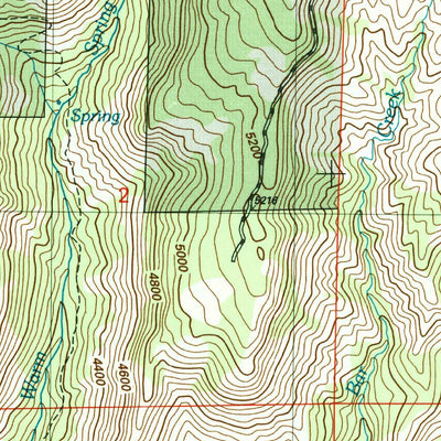 United States Geological Survey Council Mountain, ID (2004, 24000-Scale) digital map