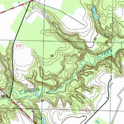 United States Geological Survey Council, NC (2002, 24000-Scale) digital map
