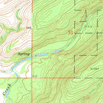United States Geological Survey Counts, OK (1973, 24000-Scale) digital map