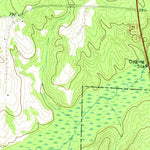 United States Geological Survey County Line, GA (1972, 24000-Scale) digital map