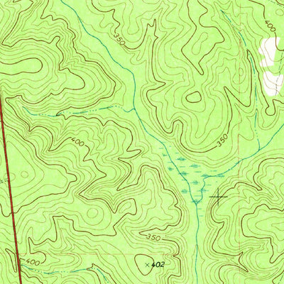 United States Geological Survey County Line, GA (1972, 24000-Scale) digital map