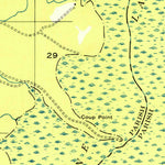 United States Geological Survey Coup Point, LA (1949, 31680-Scale) digital map