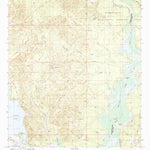 United States Geological Survey Coup Point, LA (1983, 24000-Scale) digital map