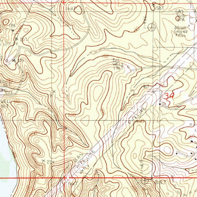 United States Geological Survey Coup Point, LA (1983, 24000-Scale) digital map