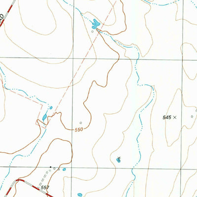 United States Geological Survey Coupland, TX (1982, 24000-Scale) digital map