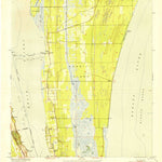 United States Geological Survey Courtenay, FL (1951, 24000-Scale) digital map