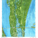 United States Geological Survey Courtenay, FL (1976, 24000-Scale) digital map