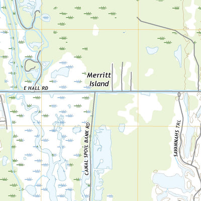 United States Geological Survey Courtenay, FL (2021, 24000-Scale) digital map