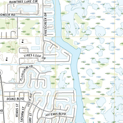 United States Geological Survey Courtenay, FL (2021, 24000-Scale) digital map
