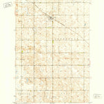 United States Geological Survey Courtenay, ND (1951, 24000-Scale) digital map