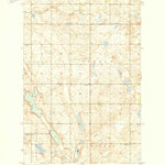 United States Geological Survey Courtenay NW, ND (1952, 24000-Scale) digital map