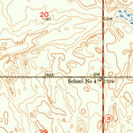 United States Geological Survey Courtenay NW, ND (1952, 24000-Scale) digital map