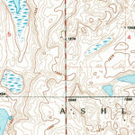 United States Geological Survey Courtenay NW, ND (1990, 24000-Scale) digital map