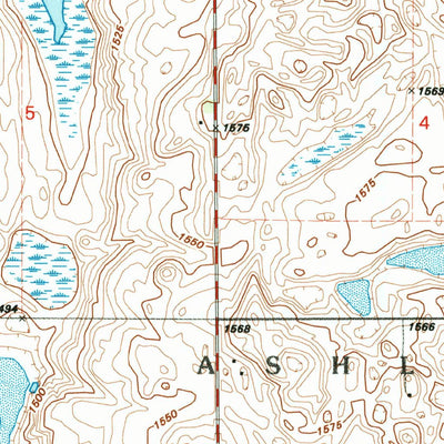 United States Geological Survey Courtenay NW, ND (1990, 24000-Scale) digital map