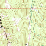 United States Geological Survey Courthouse Mountain, CO (1963, 24000-Scale) digital map