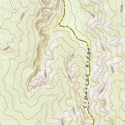 United States Geological Survey Courthouse Mountain, CO (2022, 24000-Scale) digital map