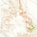 United States Geological Survey Courthouse Rock, NE (1965, 24000-Scale) digital map