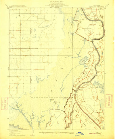 United States Geological Survey Courtland, CA (1908, 62500-Scale) digital map