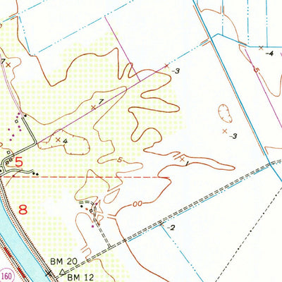 United States Geological Survey Courtland, CA (1952, 24000-Scale) digital map