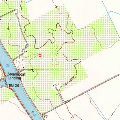 United States Geological Survey Courtland, CA (1978, 24000-Scale) digital map