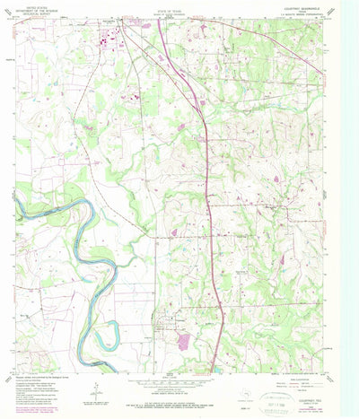 United States Geological Survey Courtney, TX (1958, 24000-Scale) digital map