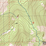 United States Geological Survey Courtright Reservoir, CA (2004, 24000-Scale) digital map
