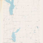 United States Geological Survey Courtright Reservoir, CA (V1, 1982) digital map