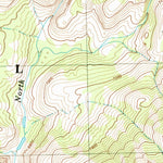 United States Geological Survey Courtright Reservoir, CA (V4, 1982) digital map