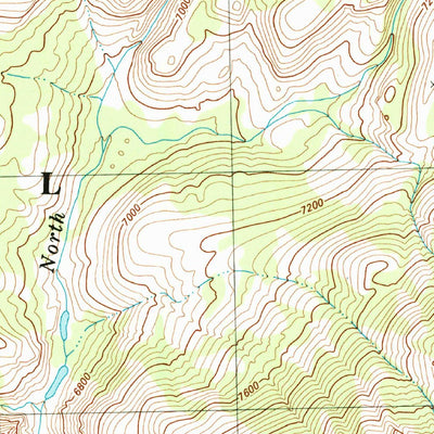 United States Geological Survey Courtright Reservoir, CA (V4, 1982) digital map