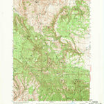 United States Geological Survey Courtrock, OR (1951, 62500-Scale) digital map